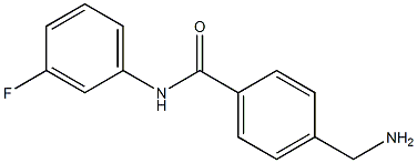  4-(aminomethyl)-N-(3-fluorophenyl)benzamide