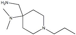  4-(aminomethyl)-N,N-dimethyl-1-propylpiperidin-4-amine