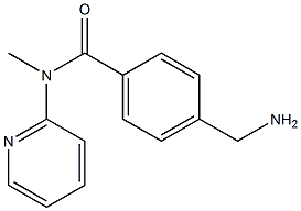 4-(aminomethyl)-N-methyl-N-(pyridin-2-yl)benzamide