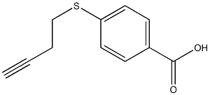  4-(but-3-ynylthio)benzoic acid