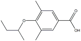 4-(butan-2-yloxy)-3,5-dimethylbenzoic acid
