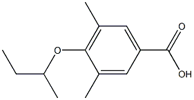  4-(butan-2-yloxy)-3,5-dimethylbenzoic acid