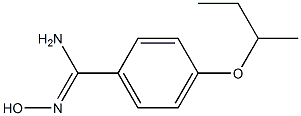 4-(butan-2-yloxy)-N'-hydroxybenzene-1-carboximidamide