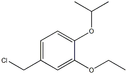  4-(chloromethyl)-2-ethoxy-1-(propan-2-yloxy)benzene