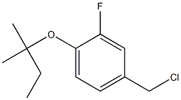 4-(chloromethyl)-2-fluoro-1-[(2-methylbutan-2-yl)oxy]benzene