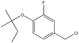 4-(chloromethyl)-2-fluoro-1-[(2-methylbutan-2-yl)oxy]benzene|