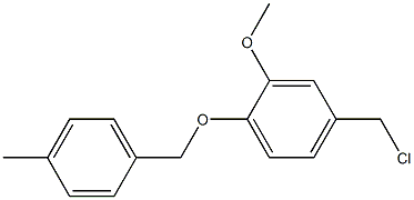 4-(chloromethyl)-2-methoxy-1-[(4-methylphenyl)methoxy]benzene