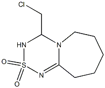 4-(chloromethyl)-3,4,7,8,9,10-hexahydro-6H-[1,2,4,6]thiatriazino[4,3-a]azepine 2,2-dioxide|
