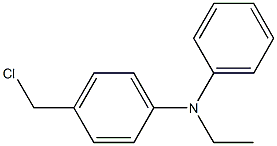 4-(chloromethyl)-N-ethyl-N-phenylaniline Struktur