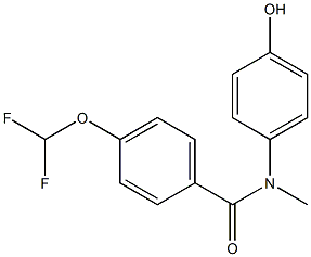 4-(difluoromethoxy)-N-(4-hydroxyphenyl)-N-methylbenzamide