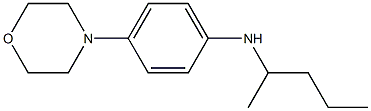 4-(morpholin-4-yl)-N-(pentan-2-yl)aniline,,结构式