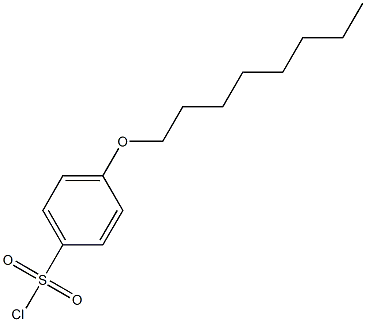 4-(octyloxy)benzene-1-sulfonyl chloride Structure