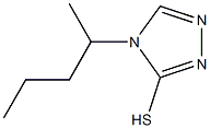 4-(pentan-2-yl)-4H-1,2,4-triazole-3-thiol|