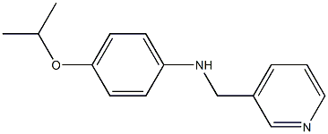  4-(propan-2-yloxy)-N-(pyridin-3-ylmethyl)aniline