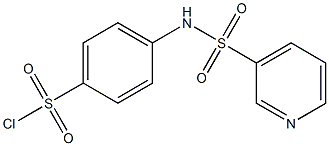 4-(pyridine-3-sulfonamido)benzene-1-sulfonyl chloride