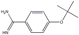 4-(tert-butoxy)benzene-1-carboximidamide,,结构式