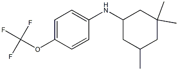  4-(trifluoromethoxy)-N-(3,3,5-trimethylcyclohexyl)aniline