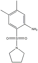 4,5-dimethyl-2-(pyrrolidine-1-sulfonyl)aniline