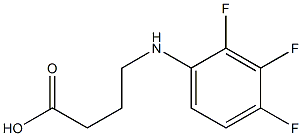 4-[(2,3,4-trifluorophenyl)amino]butanoic acid|