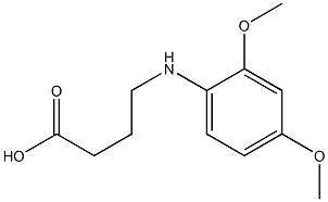 4-[(2,4-dimethoxyphenyl)amino]butanoic acid|