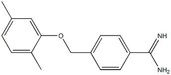 4-[(2,5-dimethylphenoxy)methyl]benzenecarboximidamide
