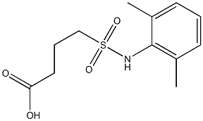 4-[(2,6-dimethylphenyl)sulfamoyl]butanoic acid