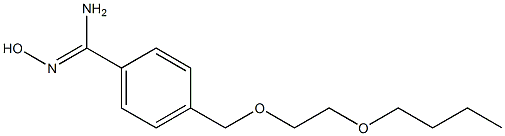 4-[(2-butoxyethoxy)methyl]-N'-hydroxybenzene-1-carboximidamide|