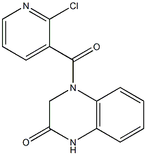 4-[(2-chloropyridin-3-yl)carbonyl]-1,2,3,4-tetrahydroquinoxalin-2-one