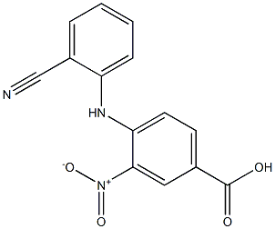 4-[(2-cyanophenyl)amino]-3-nitrobenzoic acid|