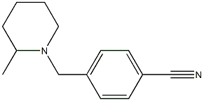  4-[(2-methylpiperidin-1-yl)methyl]benzonitrile