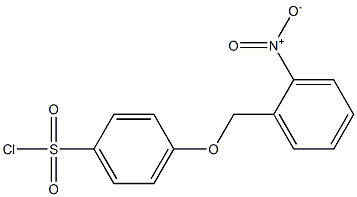 4-[(2-nitrophenyl)methoxy]benzene-1-sulfonyl chloride Structure