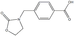 4-[(2-oxo-1,3-oxazolidin-3-yl)methyl]benzoic acid|