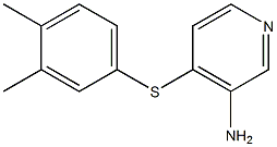  4-[(3,4-dimethylphenyl)sulfanyl]pyridin-3-amine