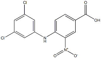 4-[(3,5-dichlorophenyl)amino]-3-nitrobenzoic acid Structure