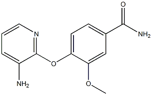 4-[(3-aminopyridin-2-yl)oxy]-3-methoxybenzamide