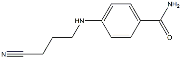 4-[(3-cyanopropyl)amino]benzamide