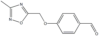 4-[(3-methyl-1,2,4-oxadiazol-5-yl)methoxy]benzaldehyde