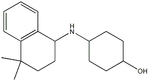  4-[(4,4-dimethyl-1,2,3,4-tetrahydronaphthalen-1-yl)amino]cyclohexan-1-ol