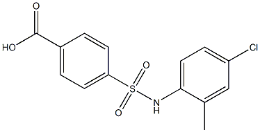  4-[(4-chloro-2-methylphenyl)sulfamoyl]benzoic acid