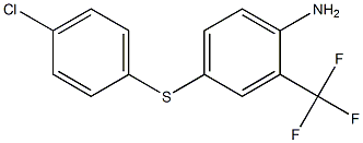 4-[(4-chlorophenyl)sulfanyl]-2-(trifluoromethyl)aniline