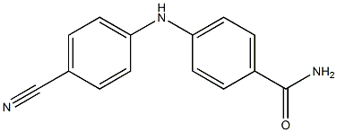 4-[(4-cyanophenyl)amino]benzamide