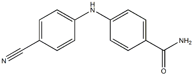 4-[(4-cyanophenyl)amino]benzamide|