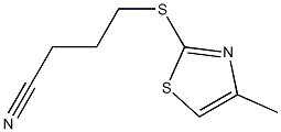  4-[(4-methyl-1,3-thiazol-2-yl)sulfanyl]butanenitrile