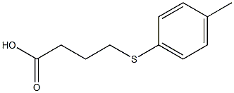 4-[(4-methylphenyl)sulfanyl]butanoic acid