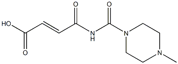 4-[(4-methylpiperazin-1-yl)carbonylamino]-4-oxobut-2-enoic acid|