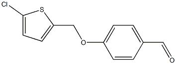 4-[(5-chlorothiophen-2-yl)methoxy]benzaldehyde Structure