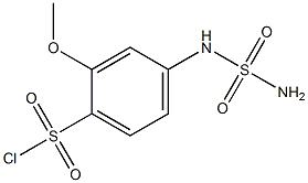 4-[(aminosulfonyl)amino]-2-methoxybenzenesulfonyl chloride|