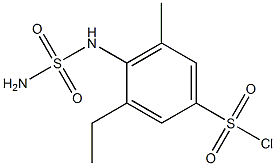 4-[(aminosulfonyl)amino]-3-ethyl-5-methylbenzenesulfonyl chloride