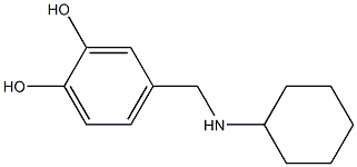 4-[(cyclohexylamino)methyl]benzene-1,2-diol|