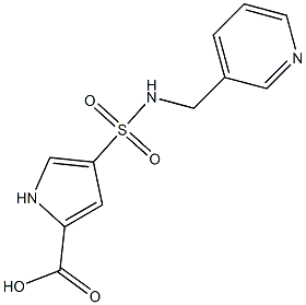 4-[(pyridin-3-ylmethyl)sulfamoyl]-1H-pyrrole-2-carboxylic acid